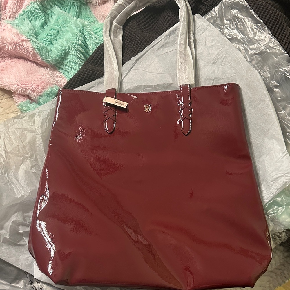Victoria’s Secret Burgundy Tote Bag